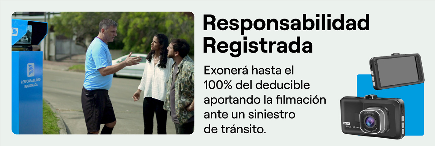 El innovador y exclusivo beneficio de Porto Seguro que permite exonerar el deducible aportando la filmación ante un siniestro de tránsito