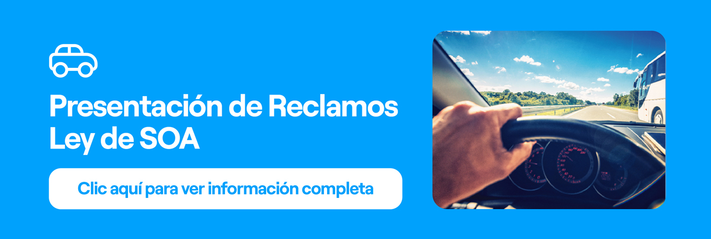 Presentación de reclamos Ley SOA